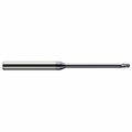 Harvey Tool 0.0620 in. 1/16 Cutter dia. x 3/32 x 0.95in. Reach Carbide Ball End Mill, 4 Flutes, AlTiN Coated 752262-C3